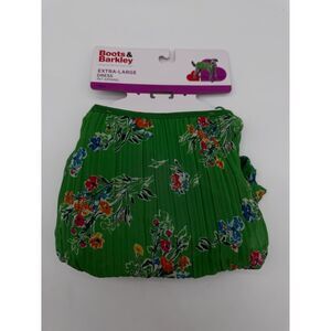 Boots & Barkley green floral pet dog dress size extra-large